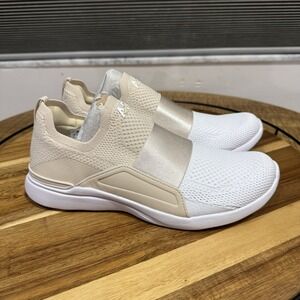 APL Shoes Womens 9.5 Carmel Ivory TechLoom Bliss Running Athletic Comfort NEW